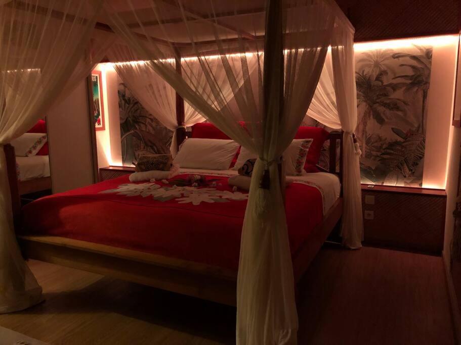 Suite Totalement Equipee Avec Vue Imprenable!!!! Punaauia  ภายนอก รูปภาพ