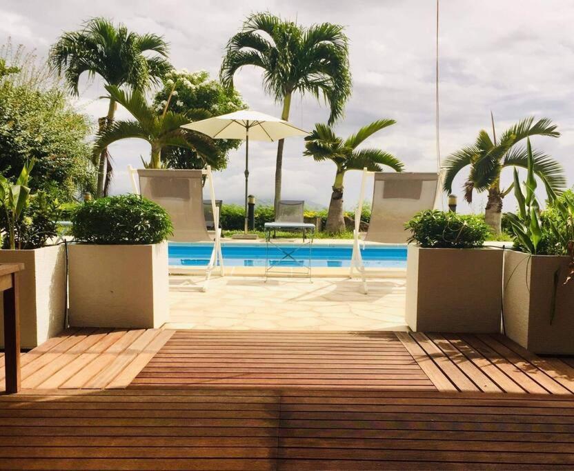 Suite Totalement Equipee Avec Vue Imprenable!!!! Punaauia  ภายนอก รูปภาพ