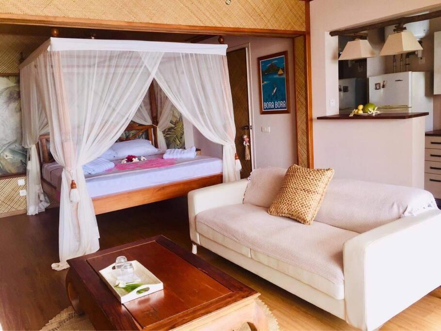 Suite Totalement Equipee Avec Vue Imprenable!!!! Punaauia  ภายนอก รูปภาพ